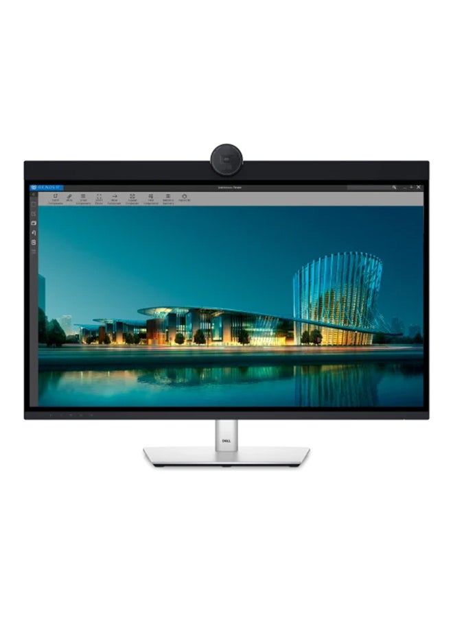 DELL - UltraSharp 32-Inch 6K IPS Monitor with Built-in 4K UHD Webcam, 6K 6144 x 3456 at 60Hz - TFT Active Matrix Display, 99% DCI-P3, HDR 600, RJ45 HDMI / Mini DP, Thunderbolt 4, USB Type-C, Grey U3224KBA Grey - Image 1