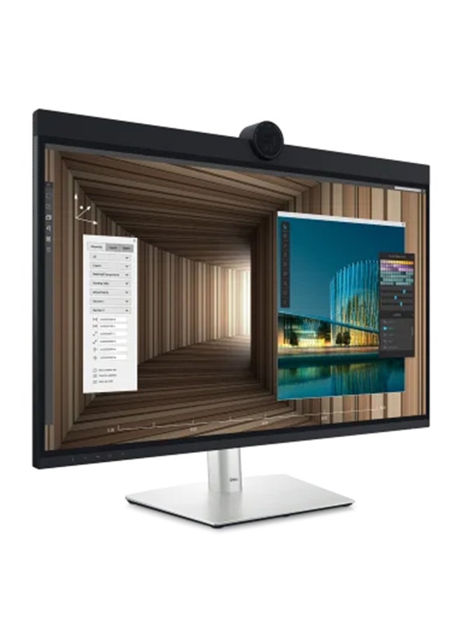 DELL - UltraSharp 32-Inch 6K IPS Monitor with Built-in 4K UHD Webcam, 6K 6144 x 3456 at 60Hz - TFT Active Matrix Display, 99% DCI-P3, HDR 600, RJ45 HDMI / Mini DP, Thunderbolt 4, USB Type-C, Grey U3224KBA Grey - Image 1