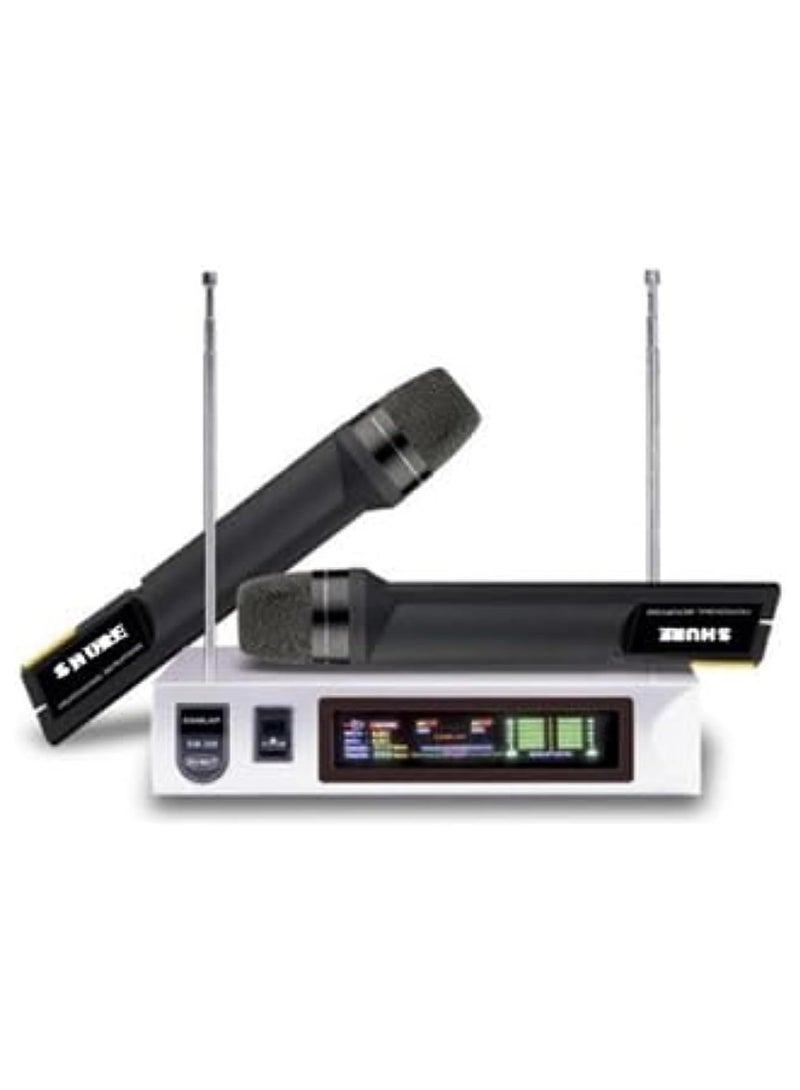 Shure - 2-Hand Wireless Microphone Sm 388 Black - Image 1
