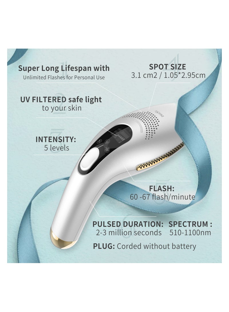 DEESS - GP590 Plus Unlimited Flashes IPL Cooling Laser Hair Removal Machine 0.9s Permanent Painless Epilator With 3 Lamps HR AC SR - Image 1