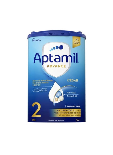 Advance Cesar 2 Follow On Formula Milk Plain 800grams Single