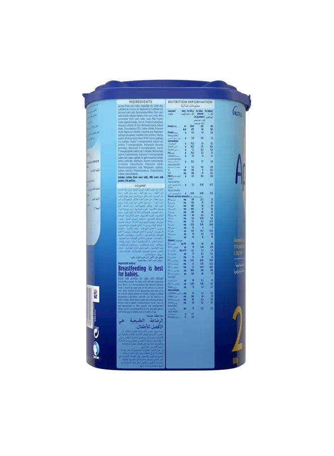 Advance Cesar 2 Follow On Formula Milk Plain 800grams Single
