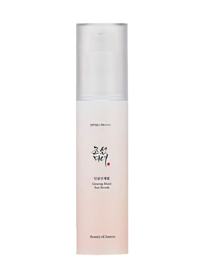 Beauty of Joseon Ginseng Moist Sunscreen  Serum SPF 50 PA 1.69 fl.oz 50ml  - Image 1