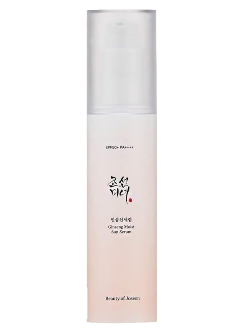 Beauty of Joseon Ginseng Moist Sunscreen  Serum SPF 50 PA 1.69 fl.oz 50ml - Image 1
