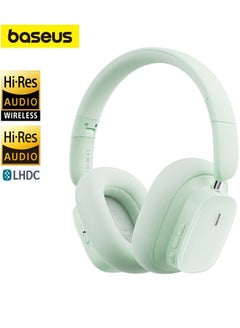 Bowie H1i Active Noise Cancelling Headphones with 100 Hours Playtime, LHDC Hi-Res Audio, Up to 95% Noise Reduction, Spatial Audio, ENC Microphones, 0.038s Low Latency, Bluetooth 5.3 Wireless Headphones Green Green