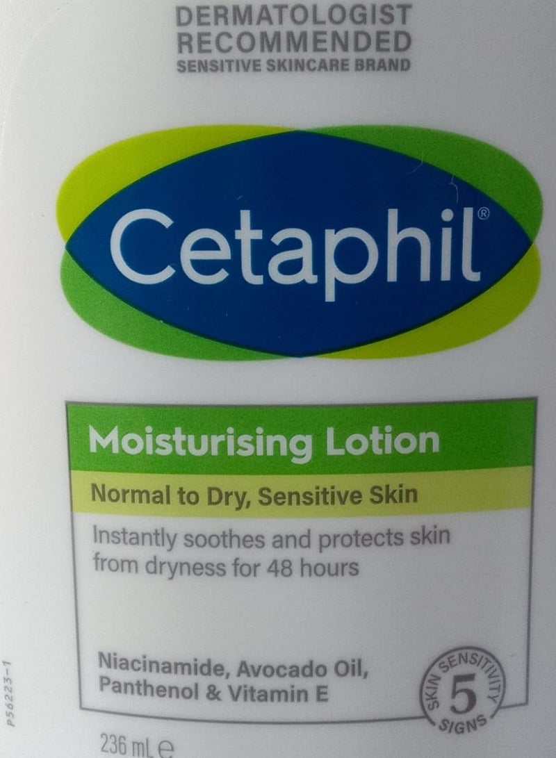 Cetaphil - Moisturising Lotion Normal To Dry Sensitive Skin 236ml - Image 1