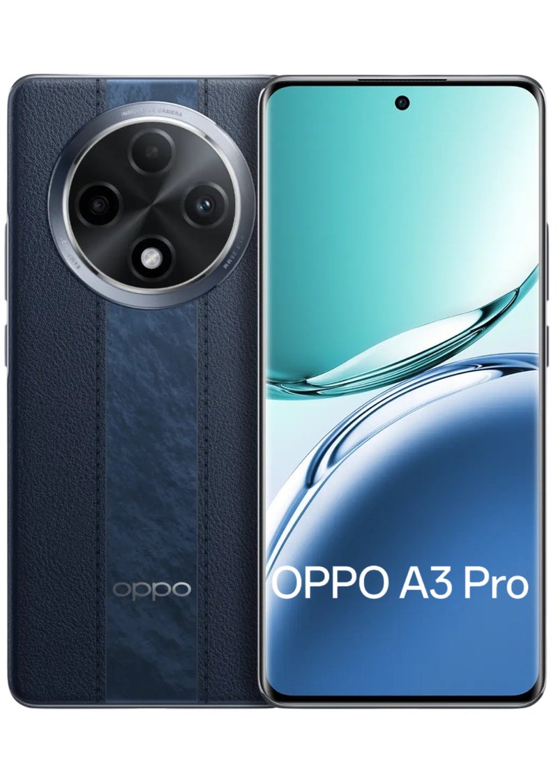 OPPO - A3 Pro 6.7'' 5G Phone 256Gb 8Gb Ram Blue Chinese Version - Image 1