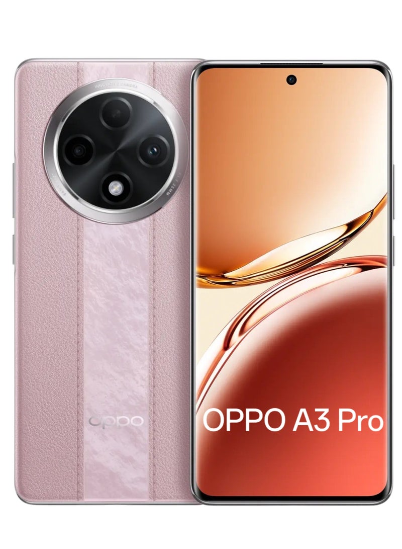 OPPO - A3 Pro 6.7'' 5G Phone 256Gb 8Gb Ram Pink Chinese Version - Image 1