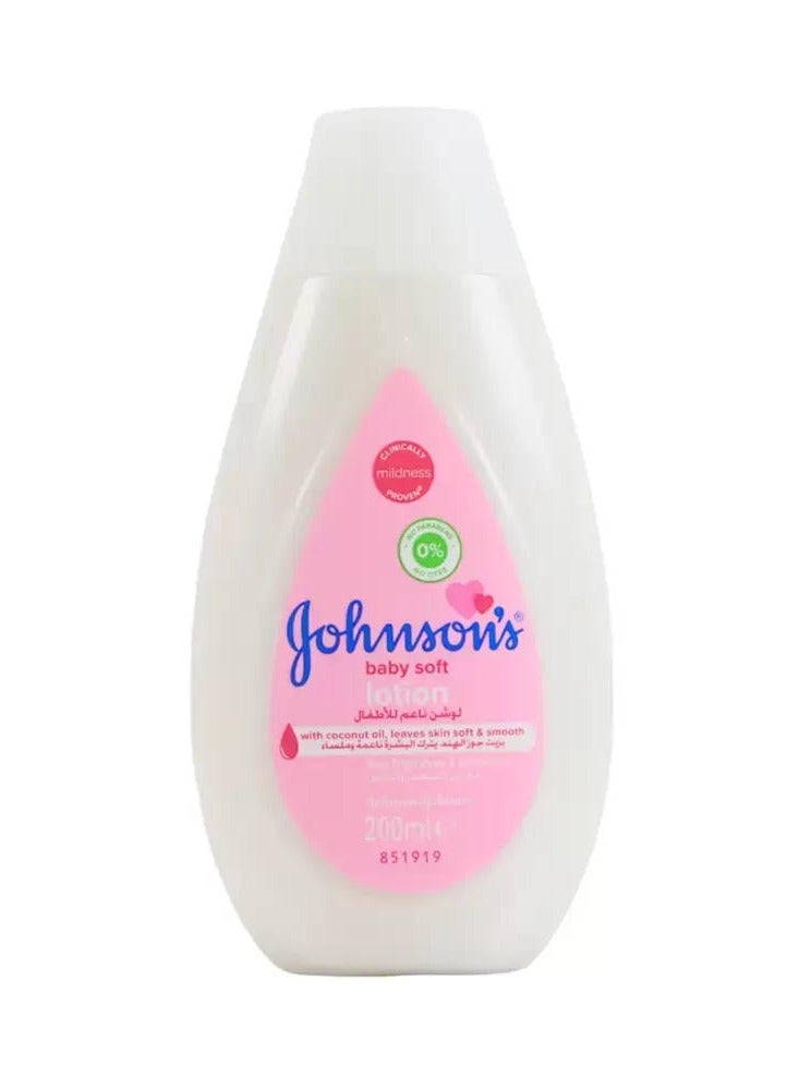 Johnson's Baby Soft Lotion 200 ML - Image 1