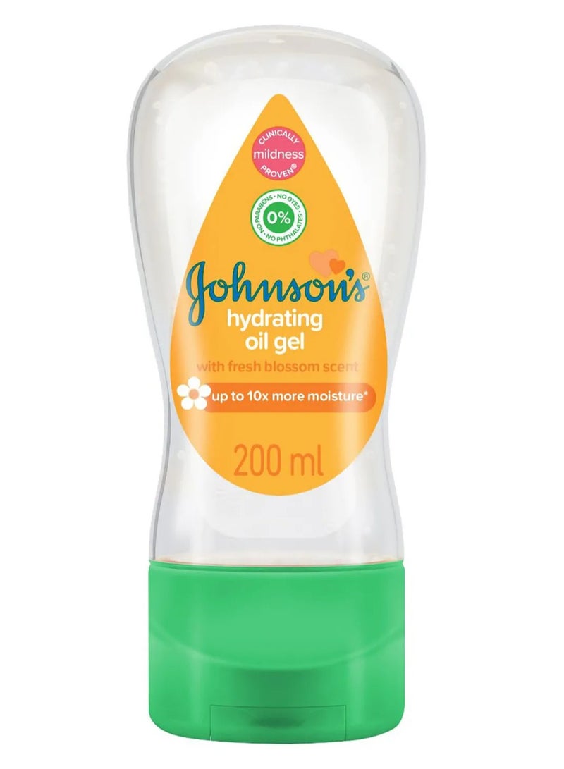 جونسون جل زيتي مرطب برائحة الزهور المنعشة 200 مل - Image 1