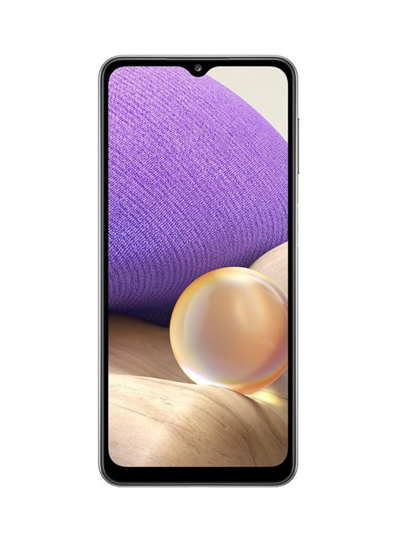 هاتف ذكي Galaxy A32 ثنائي الشريحة، 64 جيجابايت، 4 جيجابايت رام، الجيل الخامس، إصدار الإمارات العربية المتحدة، أسود رائع