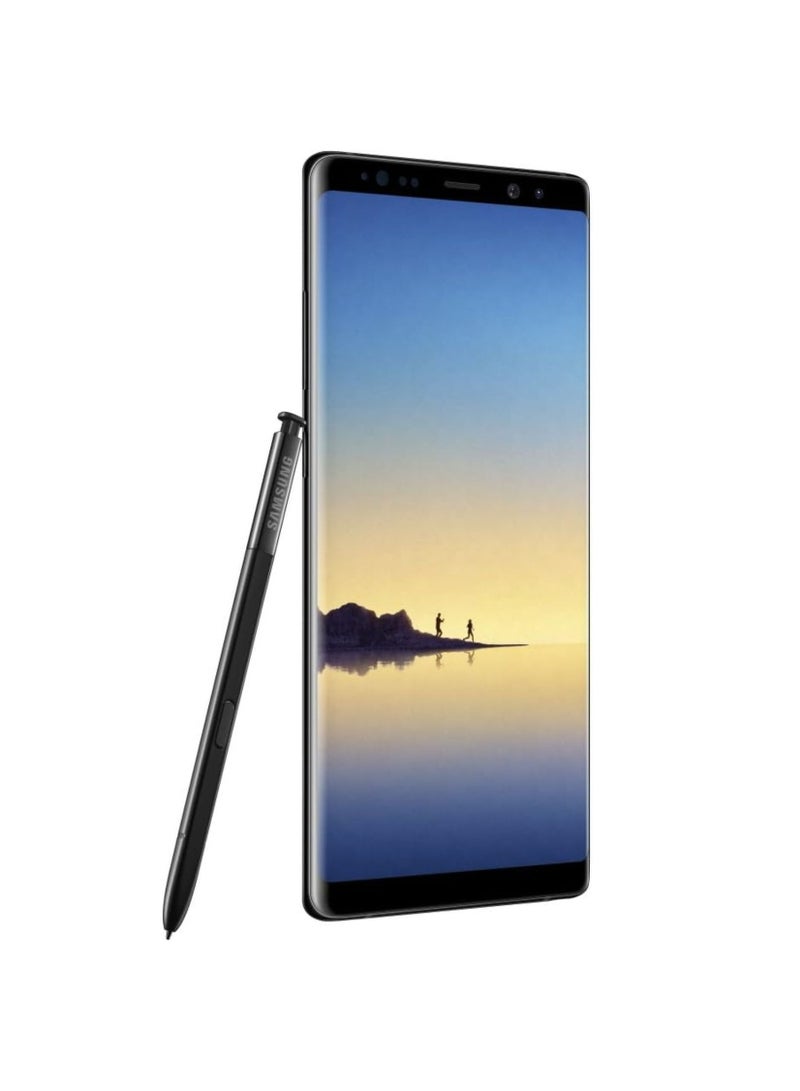 Samsung - Galaxy Note 8 International Version Dual Sim 64GB 4G Lte Midnight Black - Image 1