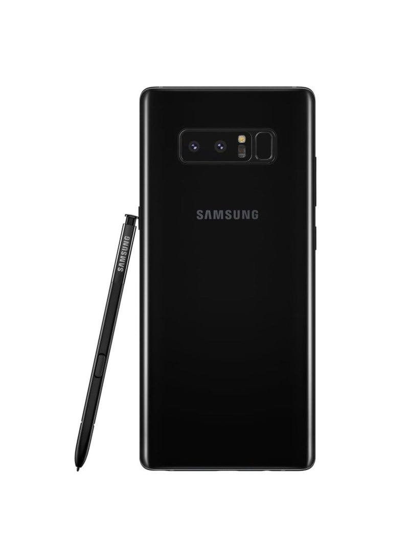 Samsung - Galaxy Note 8 International Version Dual Sim 64GB 4G Lte Midnight Black - Image 1