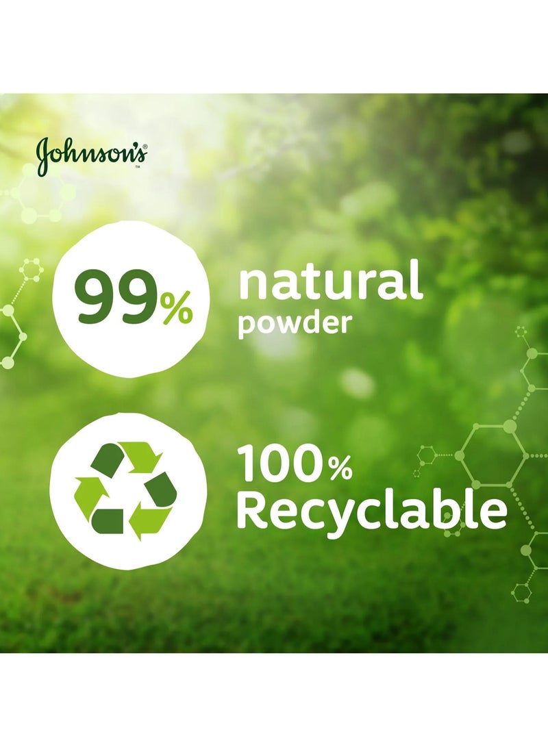 جونسون بودرة الأطفال بالألوة فيرا وفيتامين E 200 جرام - Image 3