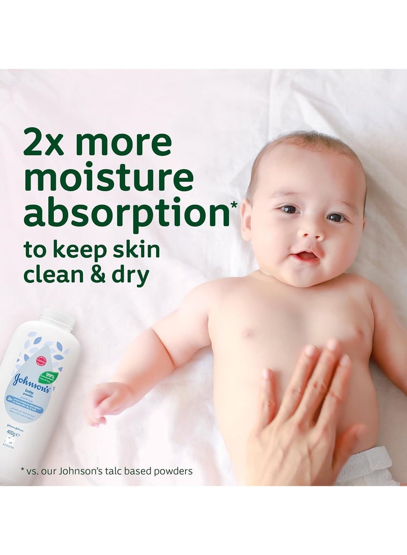 جونسون بودرة الأطفال 400 جرام - Image 4