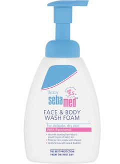 Sebamed Baby Face & Body Wash Foam 400 ML  - Image 2