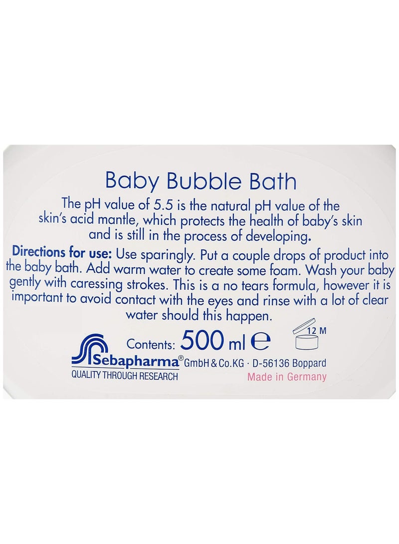 Sebamed Baby Bubble Bath With Camomile 500 ML - Image 4