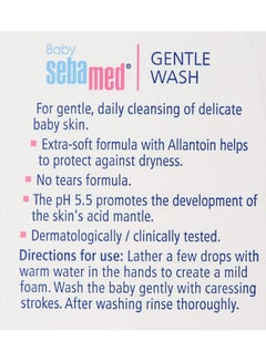 Baby Gentle Wash With Allantoin 200 ML - pnsku/N70062089V/45/_/1713159038/57907fac-aa1f-4dbf-a3e8-4980e0dba7b1