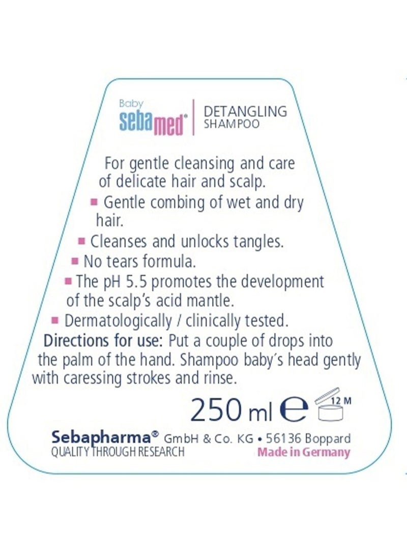 Sebamed Baby Detangling Shampoo With Bisabolol 250 ML - Image 5