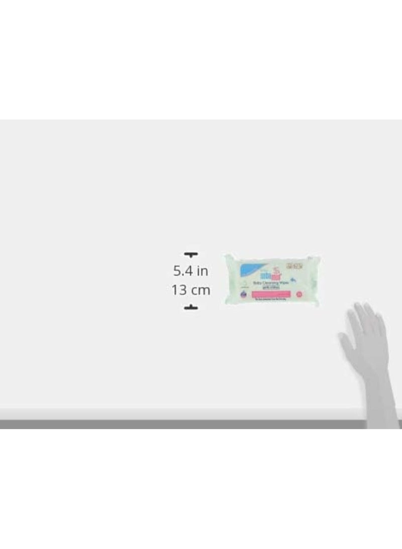 سيباميد مناديل مبللة لتنظيف الأطفال مع الألوة فيرا 72 قطعة - Image 4