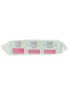 Sebamed Baby Cleansing Wet Wipes With Aloe Vera 72 Pieces Pack  - Image 2