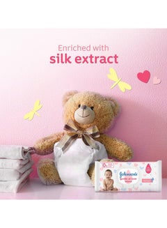Johnson's Gentle All Over Baby Wipes 72  - Image 3