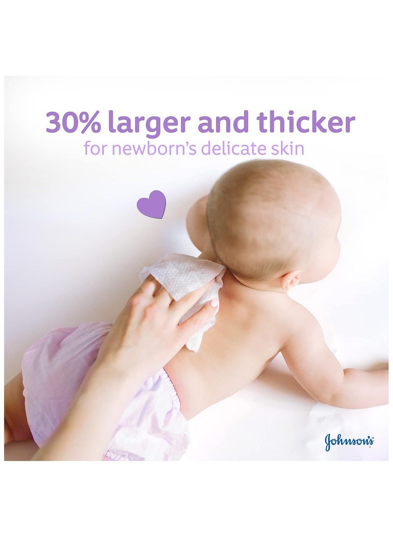 Johnson's Ultimate Clean Baby Wipes 48  - Image 2