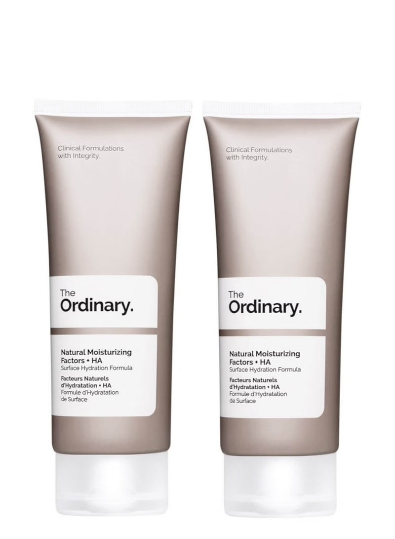 The Ordinary Natural Moisturizing Factors + HA 2 Pieces and each piece is 100 Mlml 