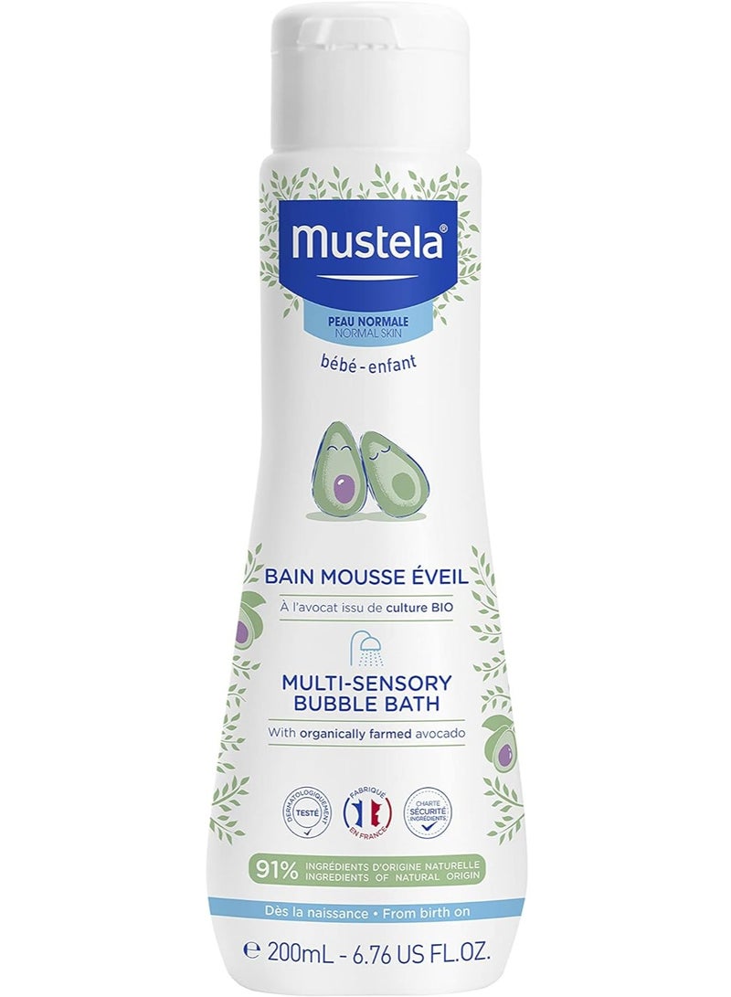Mustela Baby Multi Sensory Bubble Bath 200 ML - Image 3