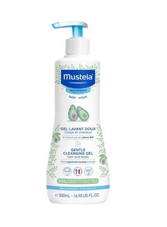 Mustela Baby Gentle Cleansing Gel For Head And Body 500 ML  - Image 1