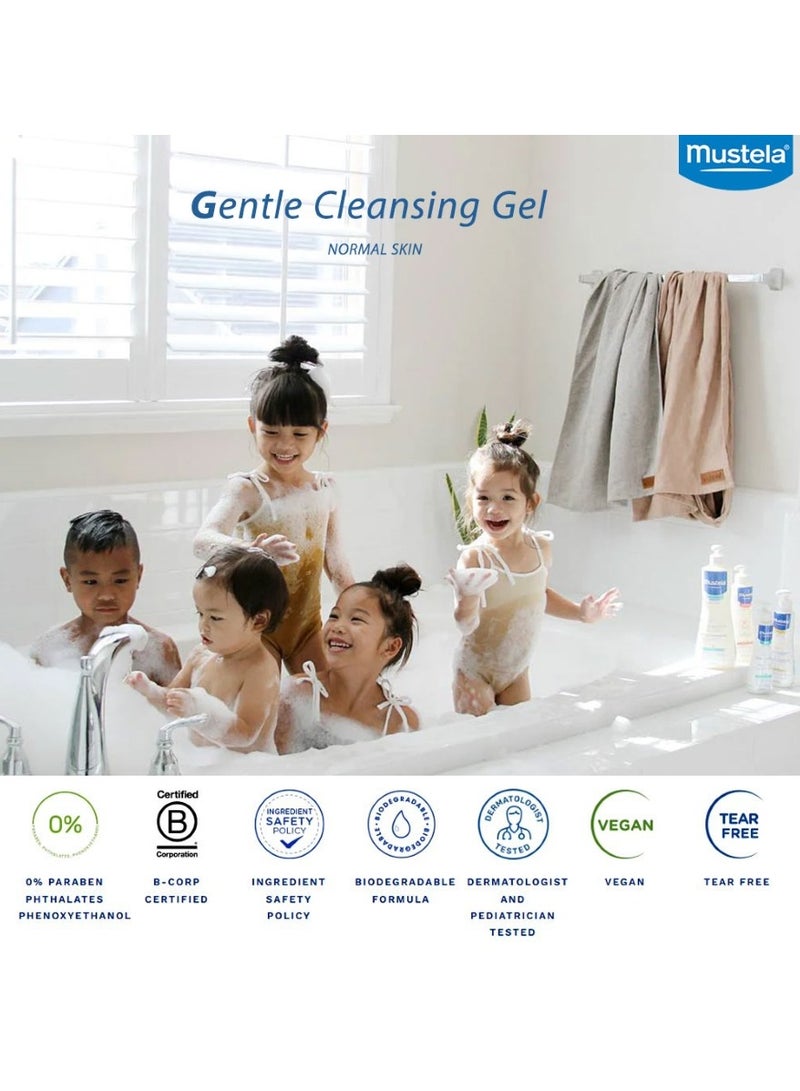 Mustela - Baby Gentle Cleansing Gel For Head And Body 500 ML - Image 1