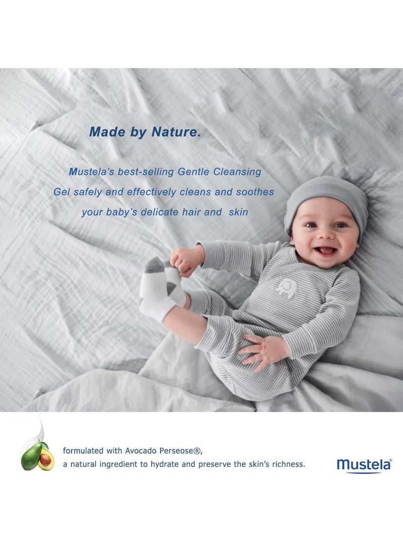 Mustela - Baby Gentle Cleansing Gel For Head And Body 500 ML - Image 1