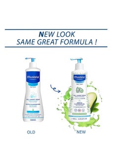 Mustela Baby Gentle Cleansing Gel For Head And Body 500 ML  - Image 3