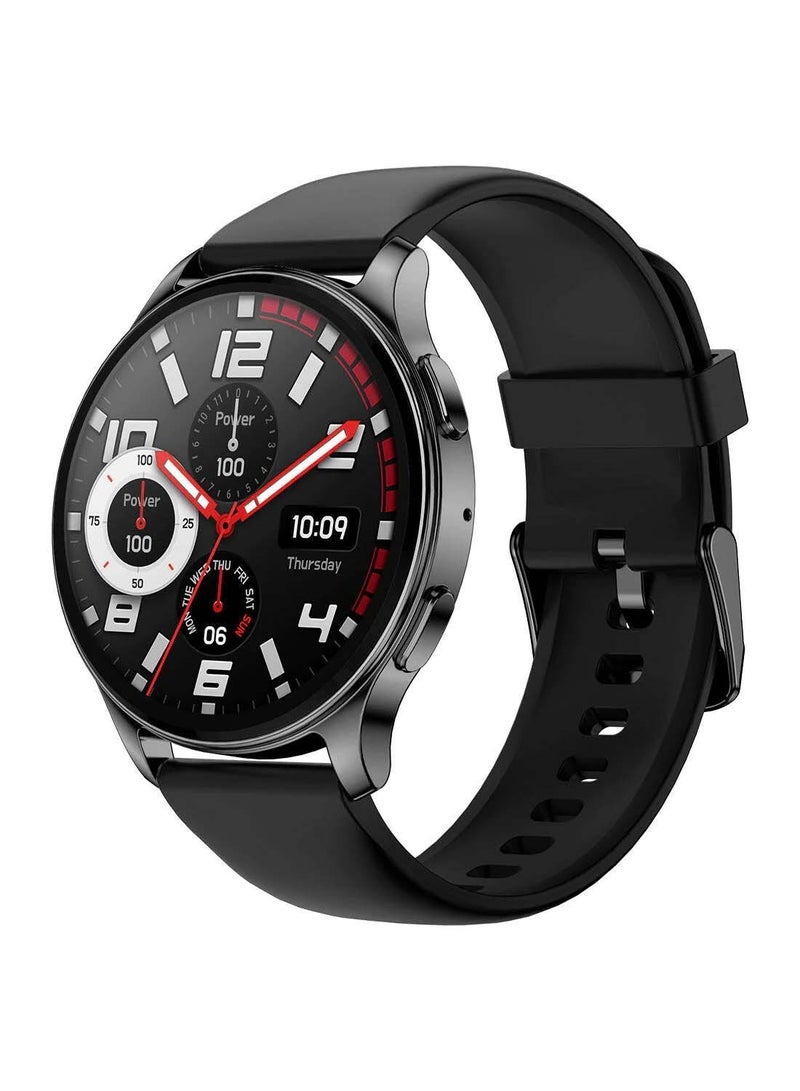 Amazfit Pop 3R Smart Watch With 1.43" (3.6 Cm) HD AMOLED Display, BT Calling And AI Voice Assistance Black - Image 1