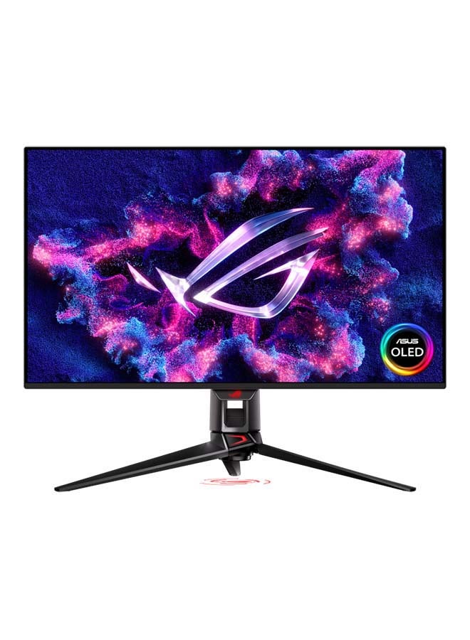 أسوس - شاشة الألعاب ROG Swift OLED PG32UCDM، مقاس 32 بوصة (31.5 بوصة قابلة للعرض) بدقة 4K (3840 × 2160) لوحة QD-OLED، 240 هرتز، 0.03 مللي ثانية (GTG)، متوافقة مع G-SYNC، فيلم جرافين، 90 وات Type-C 90LM09T0- ب01370 - Image 1