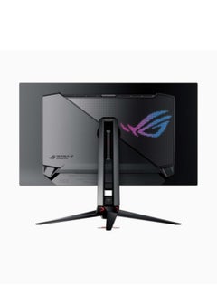 أسوس شاشة الألعاب ROG Swift OLED PG32UCDM، مقاس 32 بوصة (31.5 بوصة قابلة للعرض) بدقة 4K (3840 × 2160) لوحة QD-OLED، 240 هرتز، 0.03 مللي ثانية (GTG)، متوافقة مع G-SYNC، فيلم جرافين، 90 وات Type-C 90LM09T0- ب01370  - Image 2