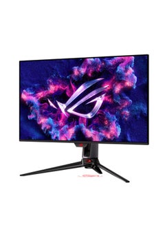 أسوس شاشة الألعاب ROG Swift OLED PG32UCDM، مقاس 32 بوصة (31.5 بوصة قابلة للعرض) بدقة 4K (3840 × 2160) لوحة QD-OLED، 240 هرتز، 0.03 مللي ثانية (GTG)، متوافقة مع G-SYNC، فيلم جرافين، 90 وات Type-C 90LM09T0- ب01370  - Image 3