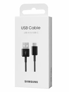 Samsung Original USB A To C Cable Compatible With Smartphone Fast Charging Cable Black  - Image 4