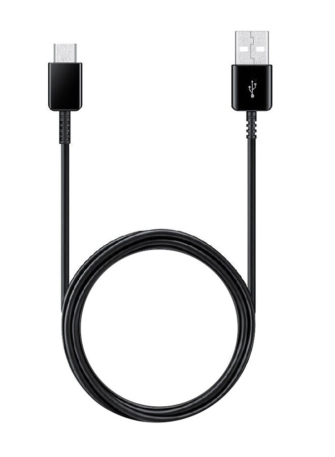 Samsung - Original USB A To C Cable Compatible With Smartphone Fast Charging Cable Black - Image 1