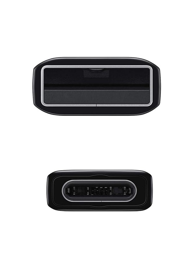 Samsung - Original USB A To C Cable Compatible With Smartphone Fast Charging Cable Black - Image 1