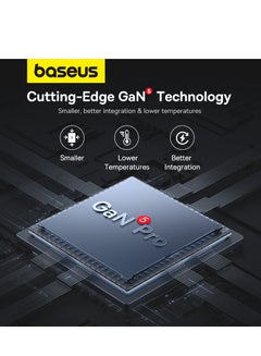 بيسوس شاحن USB C، شاحن حائط 100 وات PD 3.0/QC 4.0 مع كابل USB C إلى C بطول 3.3 قدم، شاحن GaN5 رباعي المنافذ لأجهزة الكمبيوتر المحمولة، iPad Pro، iPhone 15/Pro/14/13 Series، Galaxy S24/S23، MacBook Pro 16 بوصة، Steam Deck  - Image 4