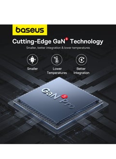 بيسوس شاحن USB C، شاحن حائط 100 واط PD 3.0/QC 4.0 مع كابل USB C إلى C بطول 3.3 قدم، شاحن GaN5 بأربعة منافذ لأجهزة الكمبيوتر المحمولة، iPad Pro، سلسلة iPhone 15/Pro/14/13، Galaxy S24/S23، MacBook Pro 16 &#39;&#39;، سطح البخار  - Image 3