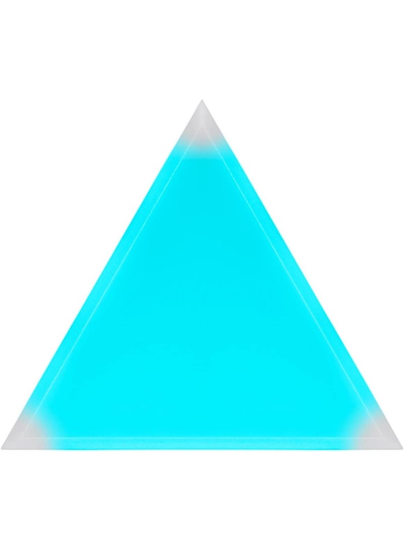 iCUE LC100 Case Accent Lighting Panels, Mini Triangle, 9X Tile Expansion Kit, 81 RGB LEDs with Light Diffusion, Simple Magnetic Fixture, Lighting Node Pro Included | CL-9011115-WW