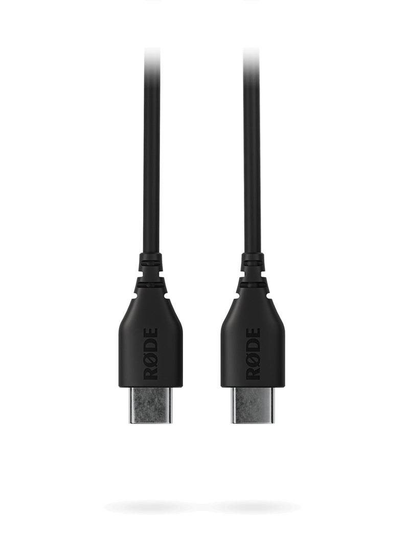 RODE 0.3m Usb C To Usb C Cable SC22 Black  - Image 2
