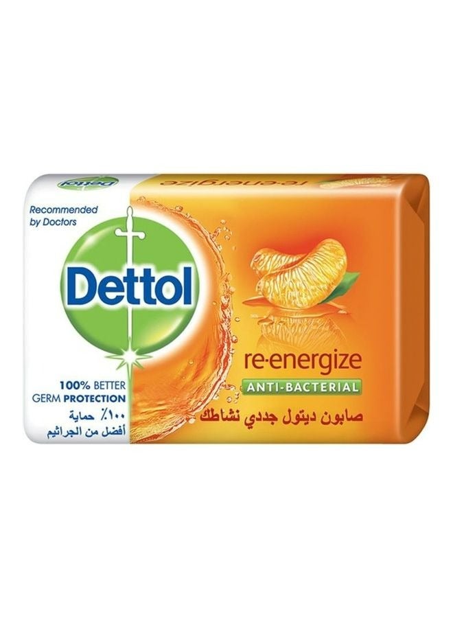 ديتول Re-Energize Anti-Bacterial Soap orange 115grams 115grams 