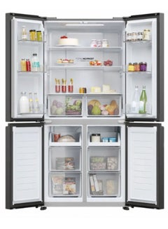 Haier French Door Refrigerator 433 Liters HRF-525SS Silver  - Image 5