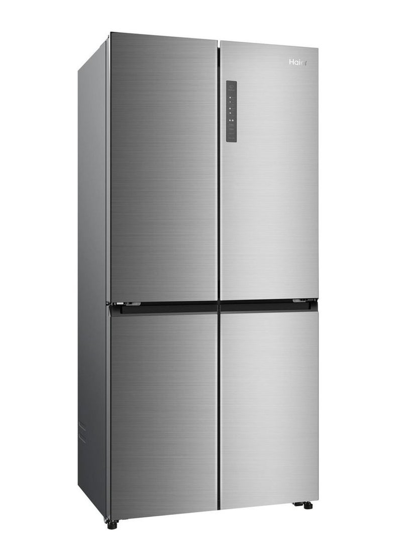 Haier - French Door Refrigerator 433 Liters HRF-525SS Silver - Image 1