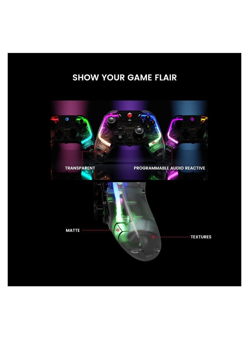 GameSir - T4 Kaleid Wired USB Type C Gaming Controller RGB For PC Switch Android - Image 1
