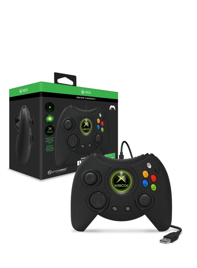 Duke Wired Controller For Xbox One/ Windows 10 PC Black Limited Edition Officially Licensed By Xbox