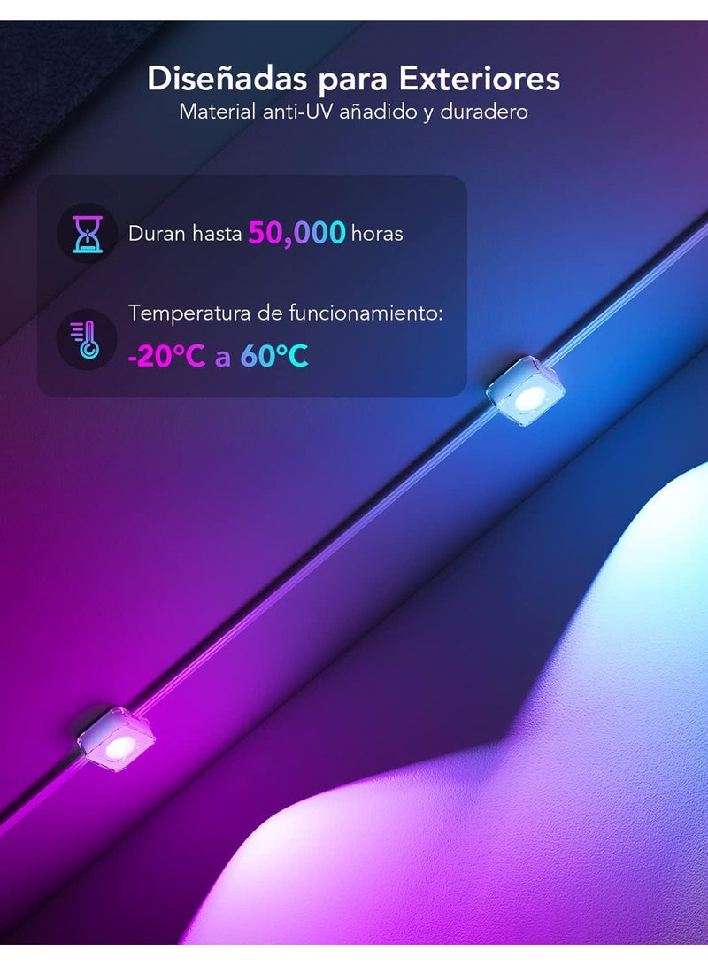 جوفي مصابيح خارجية دائمة من Govee بطول 15 مترًا - Image 5